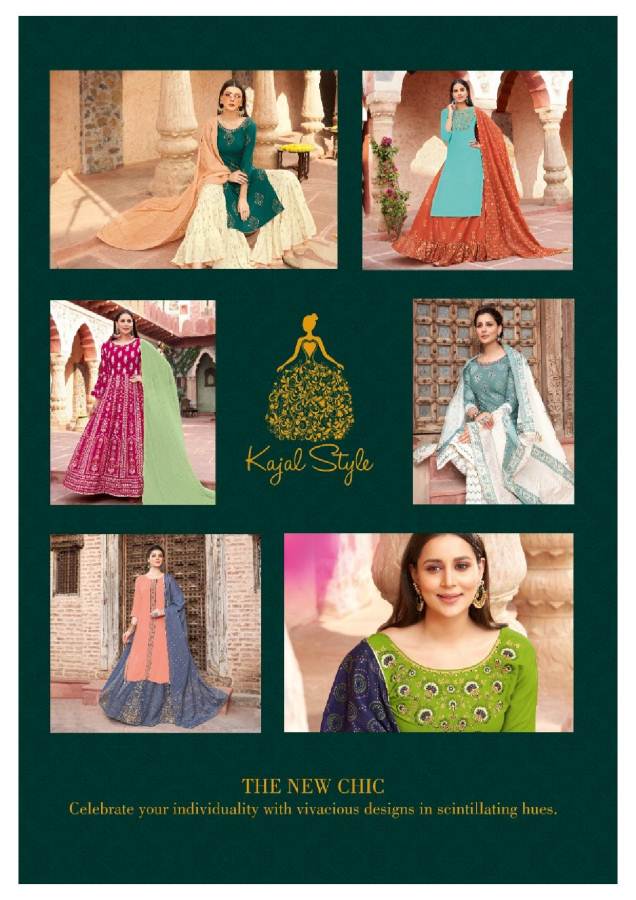 Kajal Style Presents  Gulzar Vol 5 Exclusive Collection Of Ready Made Suits