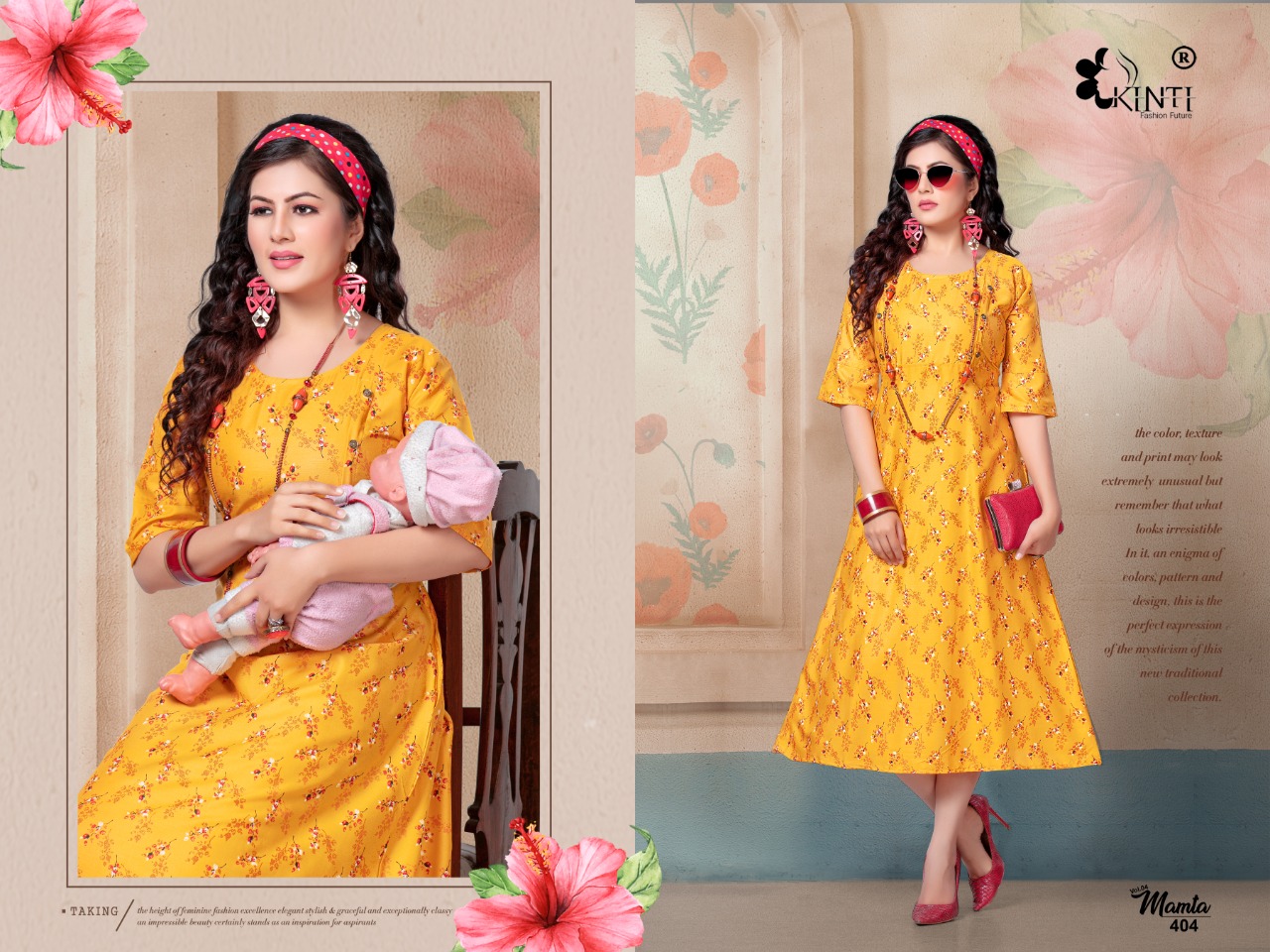 Kinti Presents Mamta Vol 4 Printed Designer Kurti