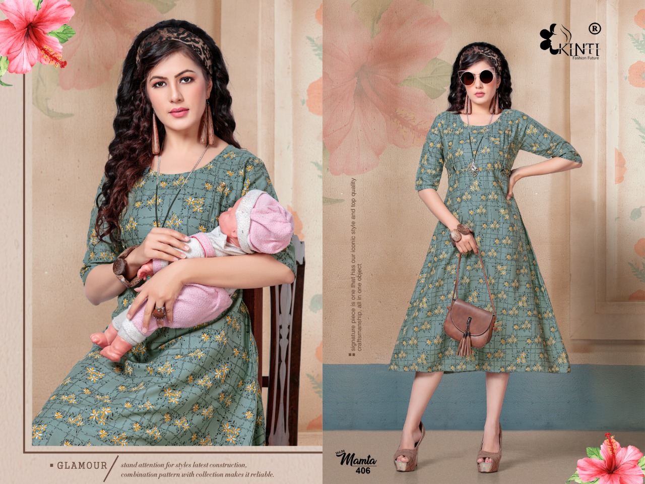 Kinti Presents Mamta Vol 4 Printed Designer Kurti