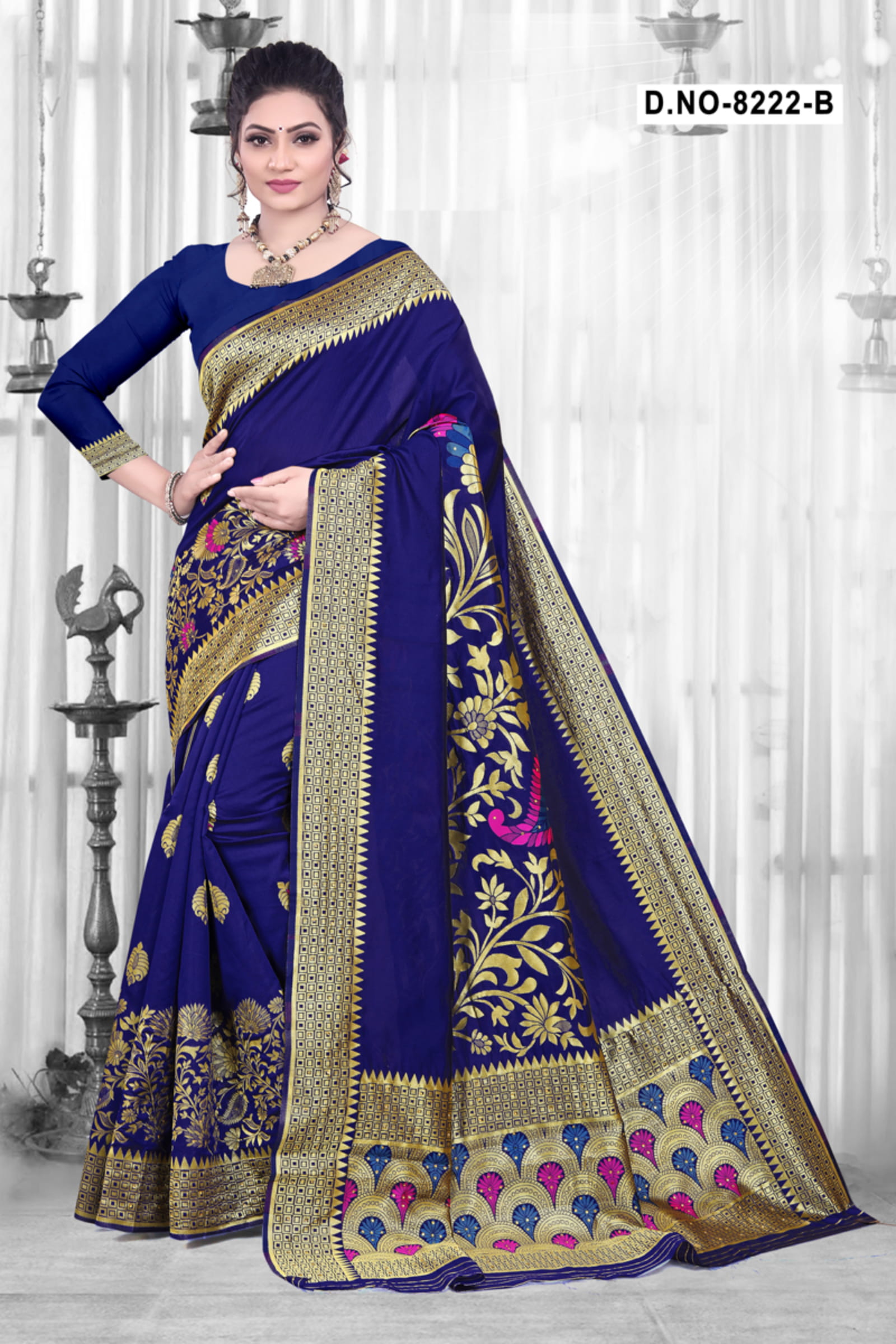 Kodas Presents Harmony 8222 Designer Saree Collection