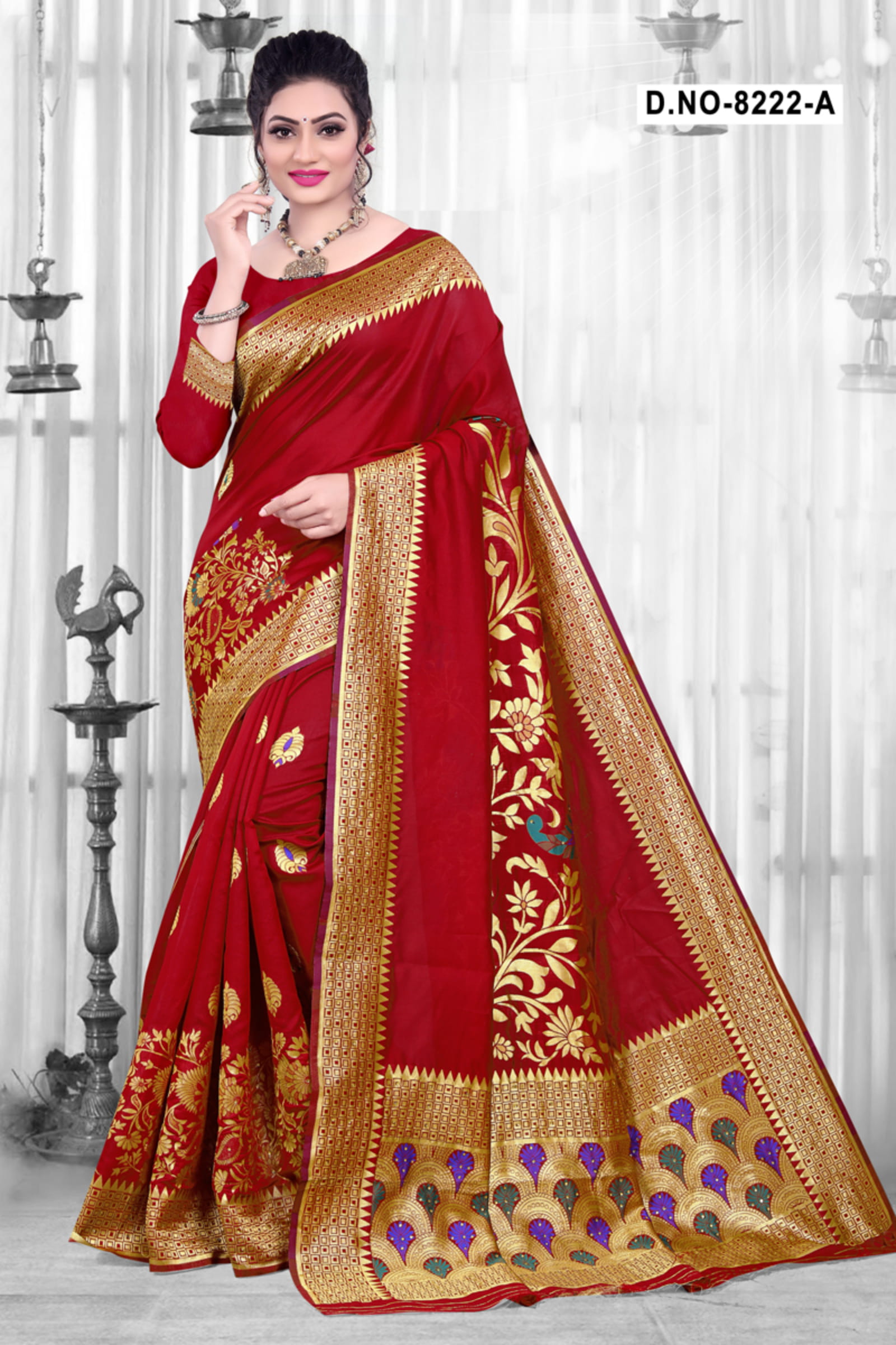 Kodas Presents Harmony 8222 Designer Saree Collection
