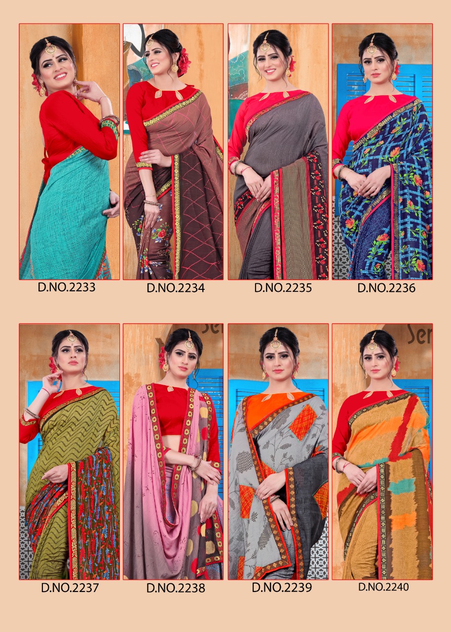 Neha Vol 2 Printed  Sarees Collection