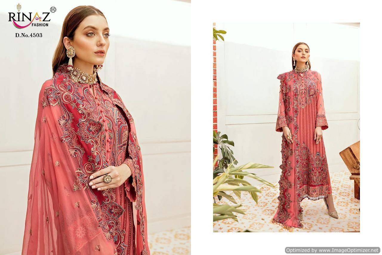 Rinaz Presents  Jazmin Vol 14 Designer Pakistani Salwar Suits