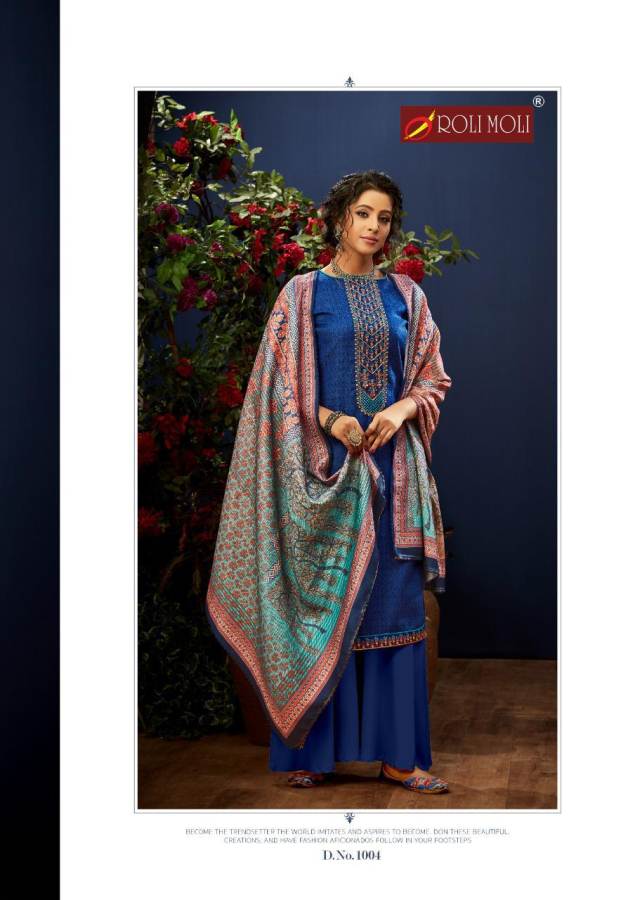 Roli Moli Presents  E Zara Designer Dress Material