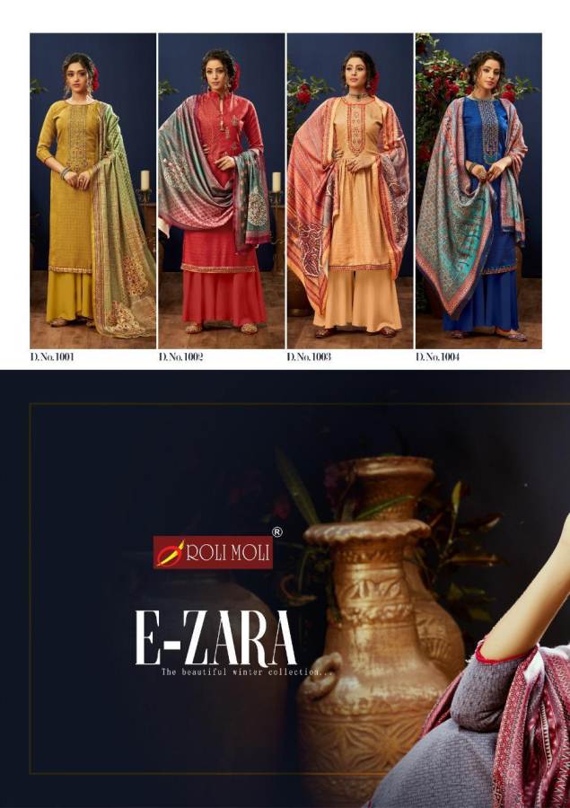 Roli Moli Presents  E Zara Designer Dress Material
