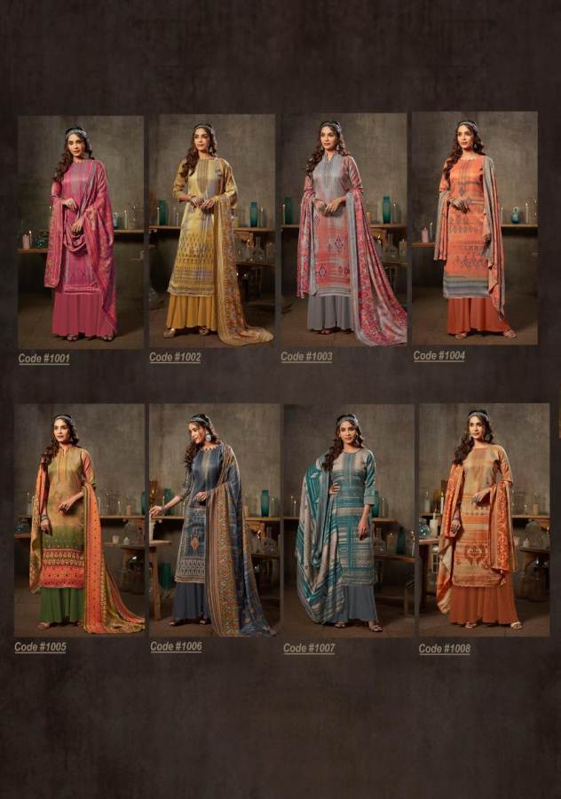 Roli Moli Presents  Silky  Vol 7  Designer Dress Material