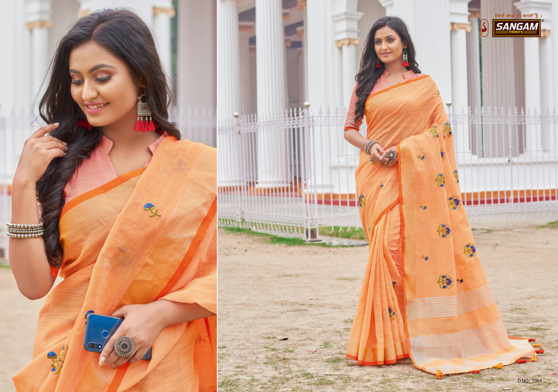 Sangam Presents  Amyra Vol 3 Festive Wear  Saree Collection