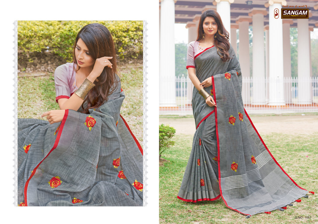 Sangam Presents  Amyra Vol 3 Festive Wear  Saree Collection