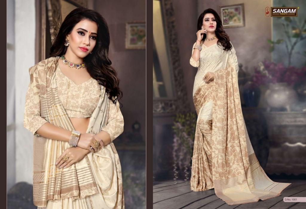 Sangam  Presents Manipuri Designer Saree Collection