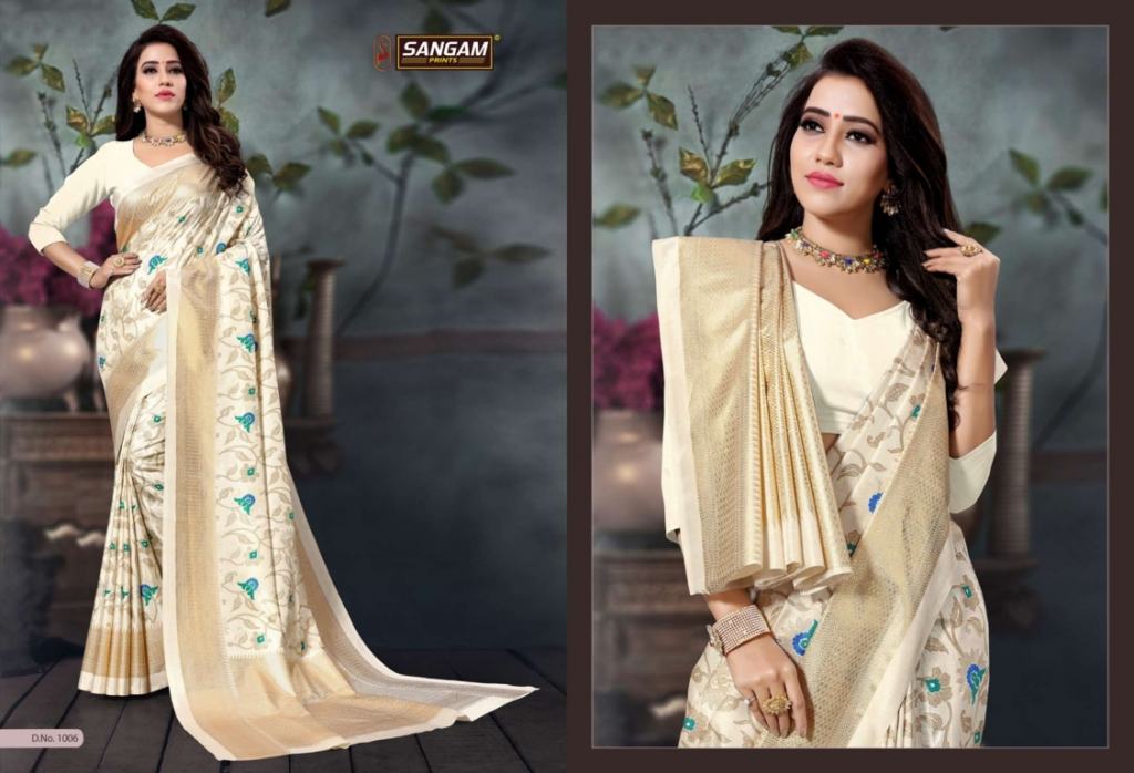 Sangam  Presents Manipuri Designer Saree Collection