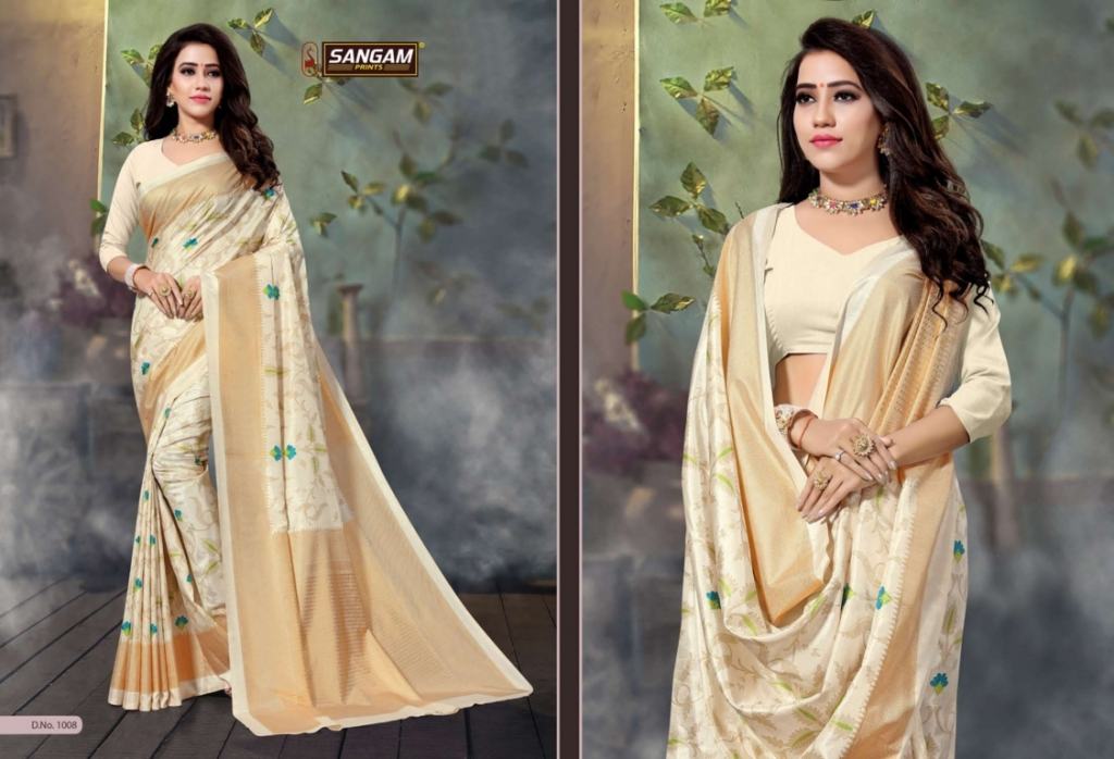 Sangam  Presents Manipuri Designer Saree Collection
