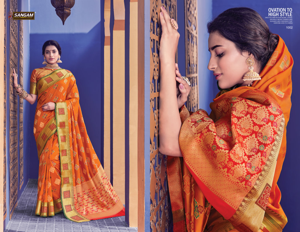 Sangam Presents  Premlata Designer Saree Collection
