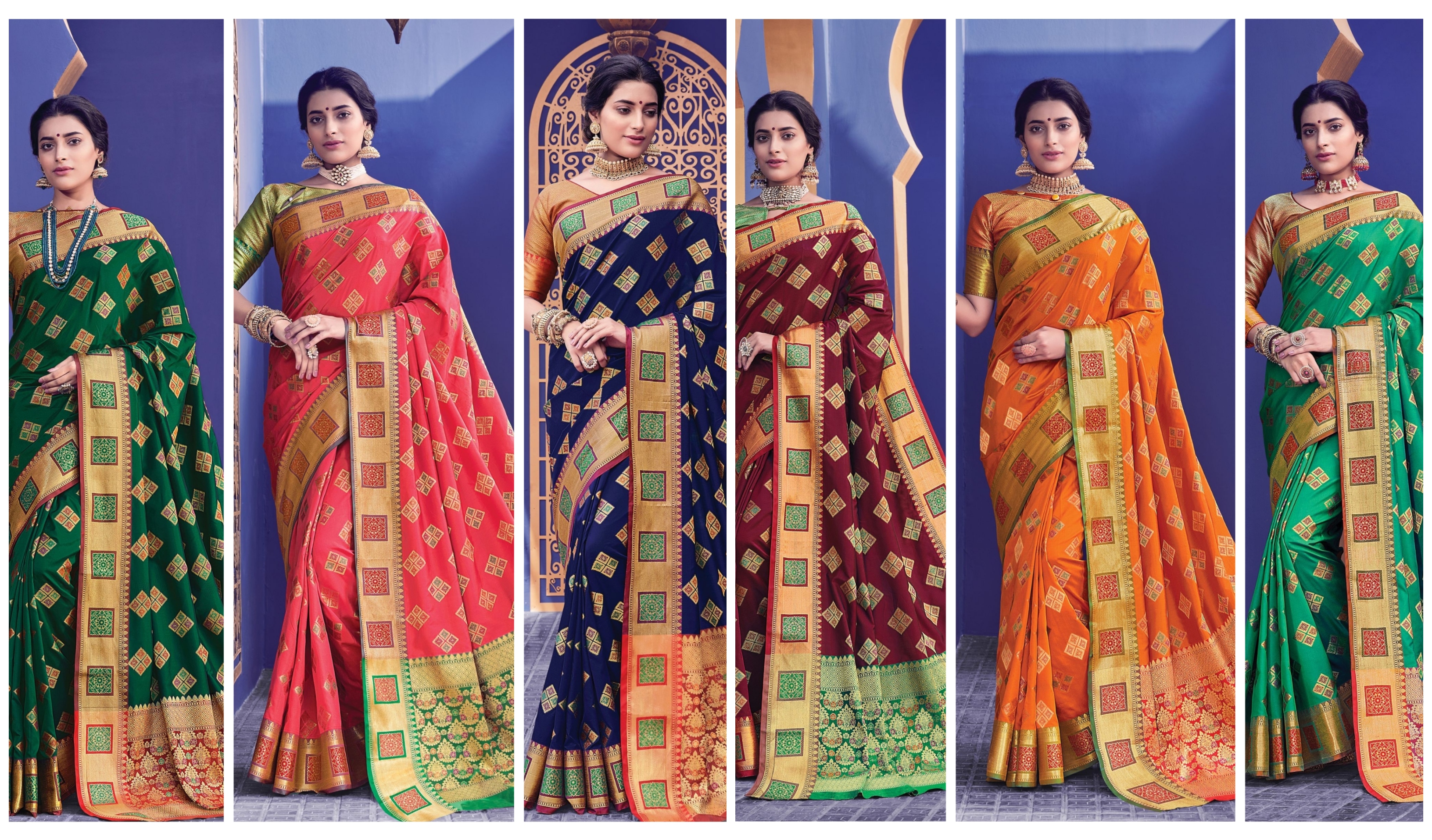 Sangam Presents  Premlata Designer Saree Collection