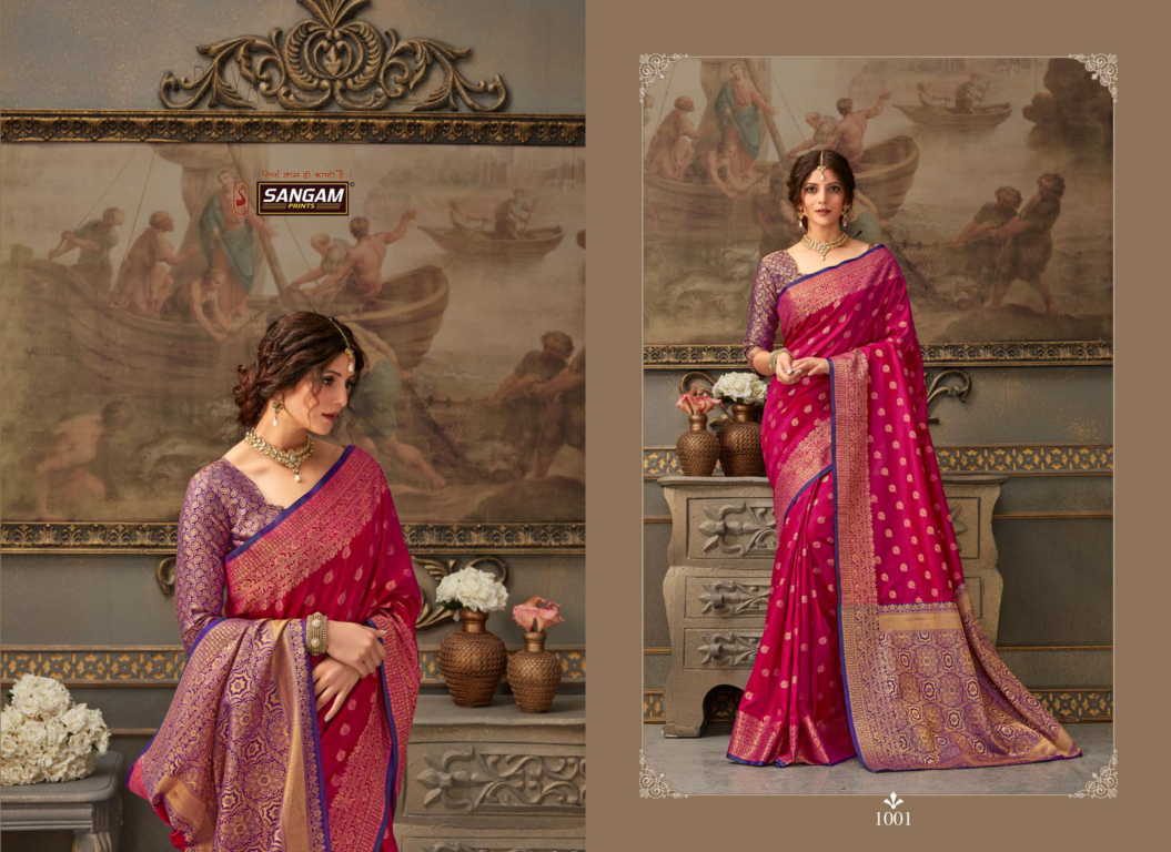 Sangam Presents Sandhya Designer Saree Collection