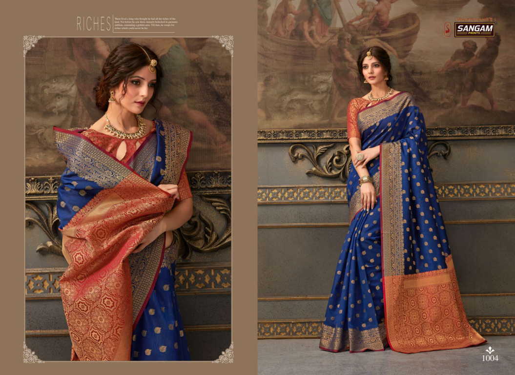 Sangam Presents Sandhya Designer Saree Collection