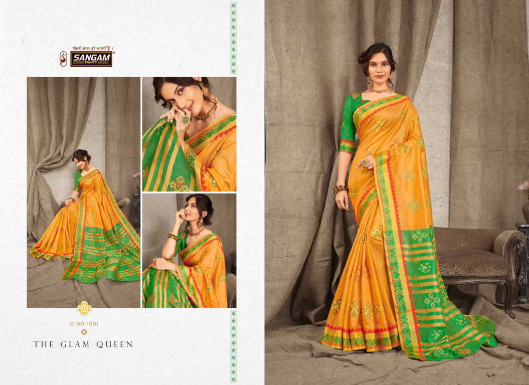 Sangam Presents  Vatshalya  Festive Wear Saree Collection