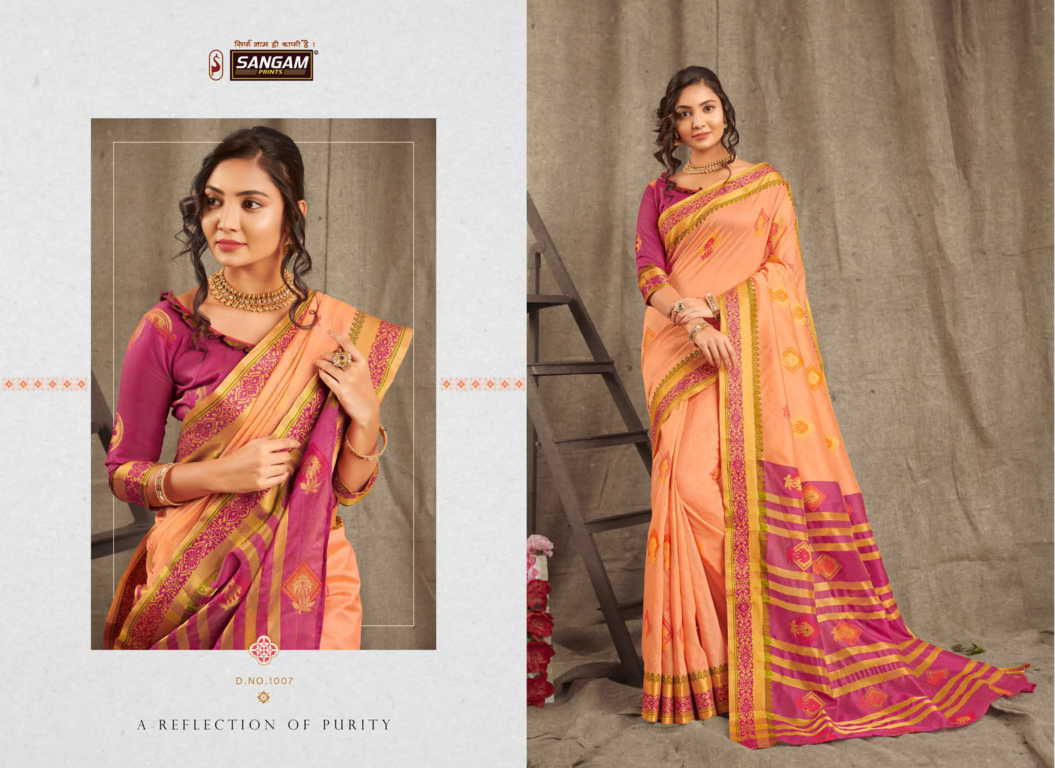 Sangam Presents  Vatshalya  Festive Wear Saree Collection