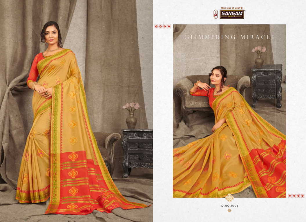 Sangam Presents  Vatshalya  Festive Wear Saree Collection