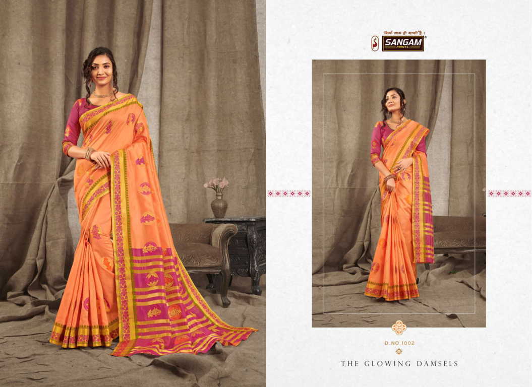 Sangam Presents  Vatshalya  Festive Wear Saree Collection