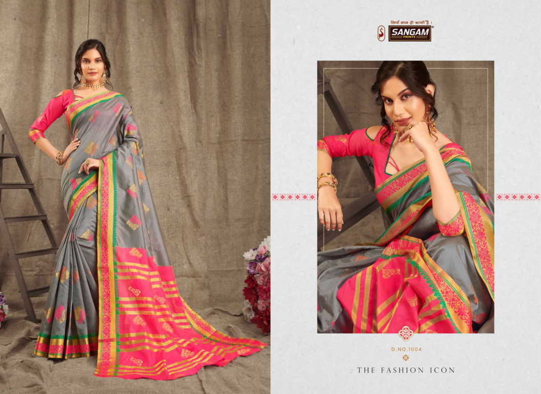 Sangam Presents  Vatshalya  Festive Wear Saree Collection