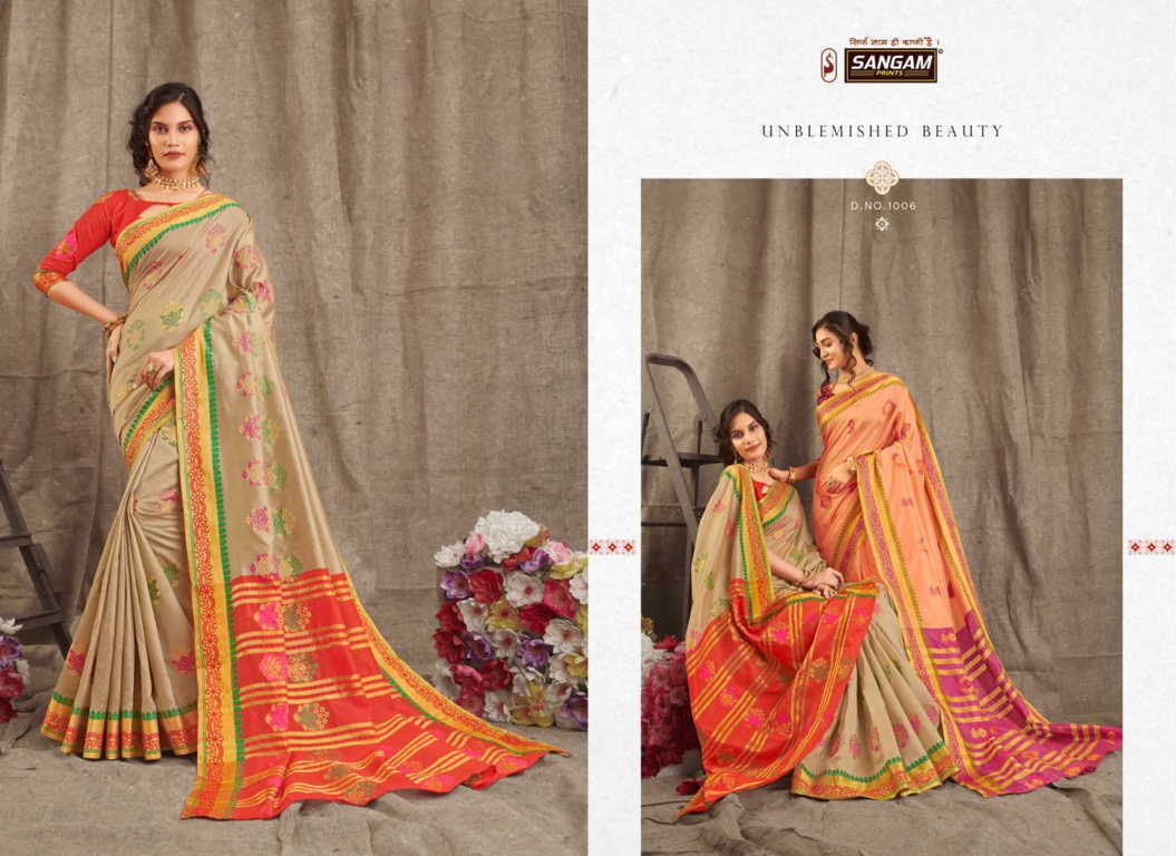 Sangam Presents  Vatshalya  Festive Wear Saree Collection