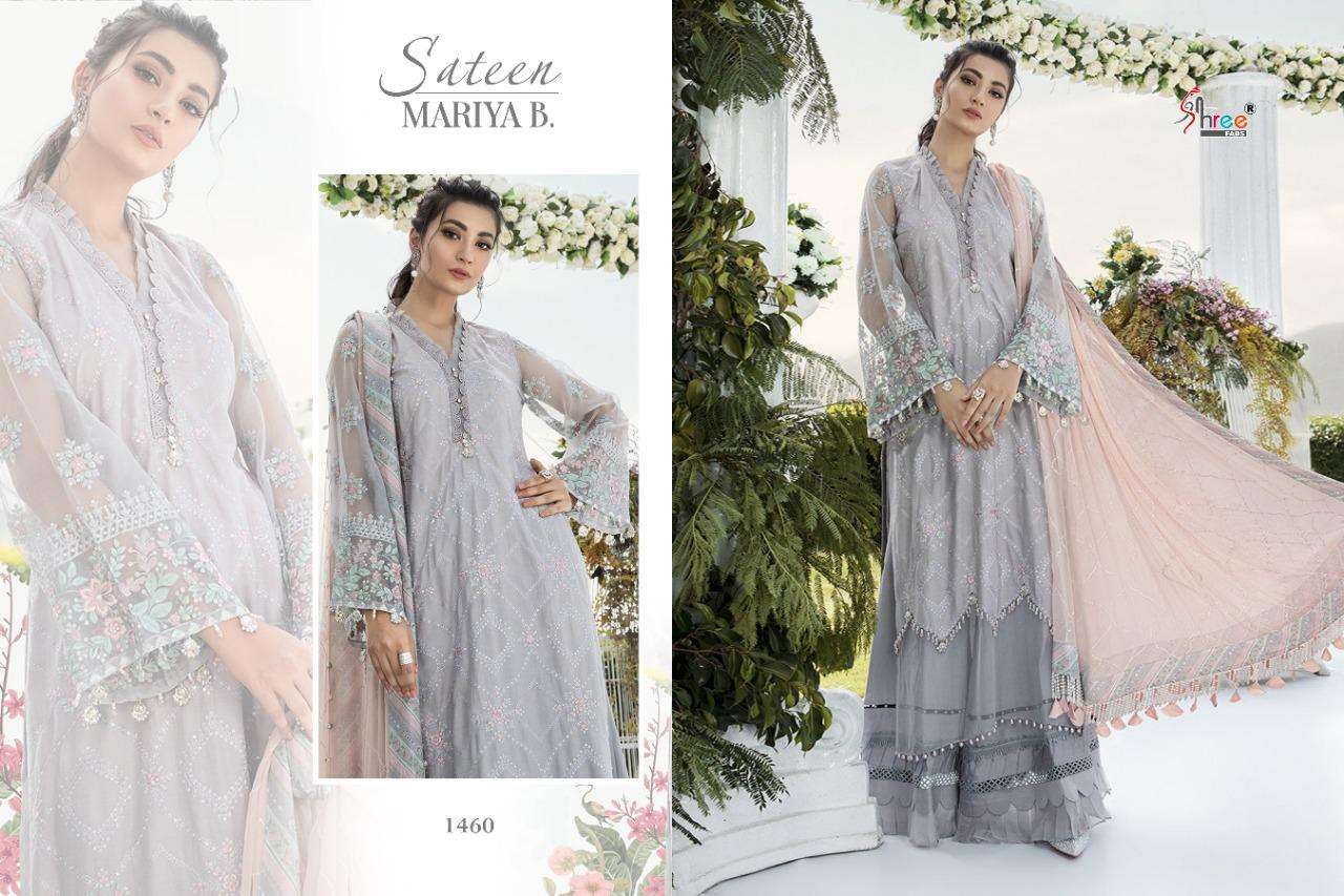 Shree Presents Sateen Mariya B  Pakistani Suits