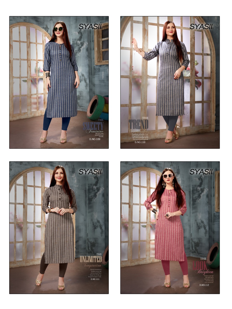 Syasii  Presents Ovvy Casual Wear Kurti Collection