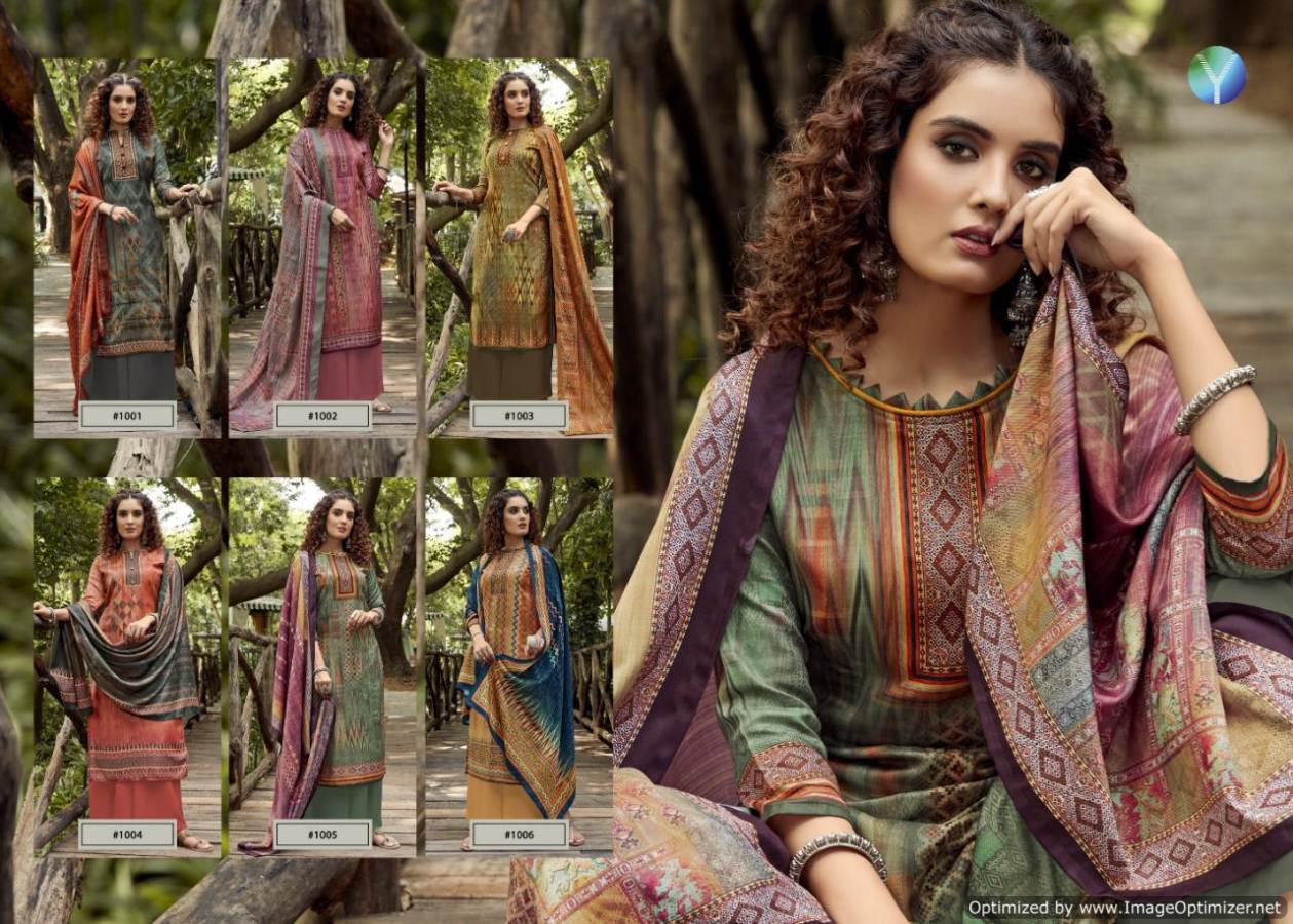 Y.c Presents  Winter Vol  1 Designer Dress Material