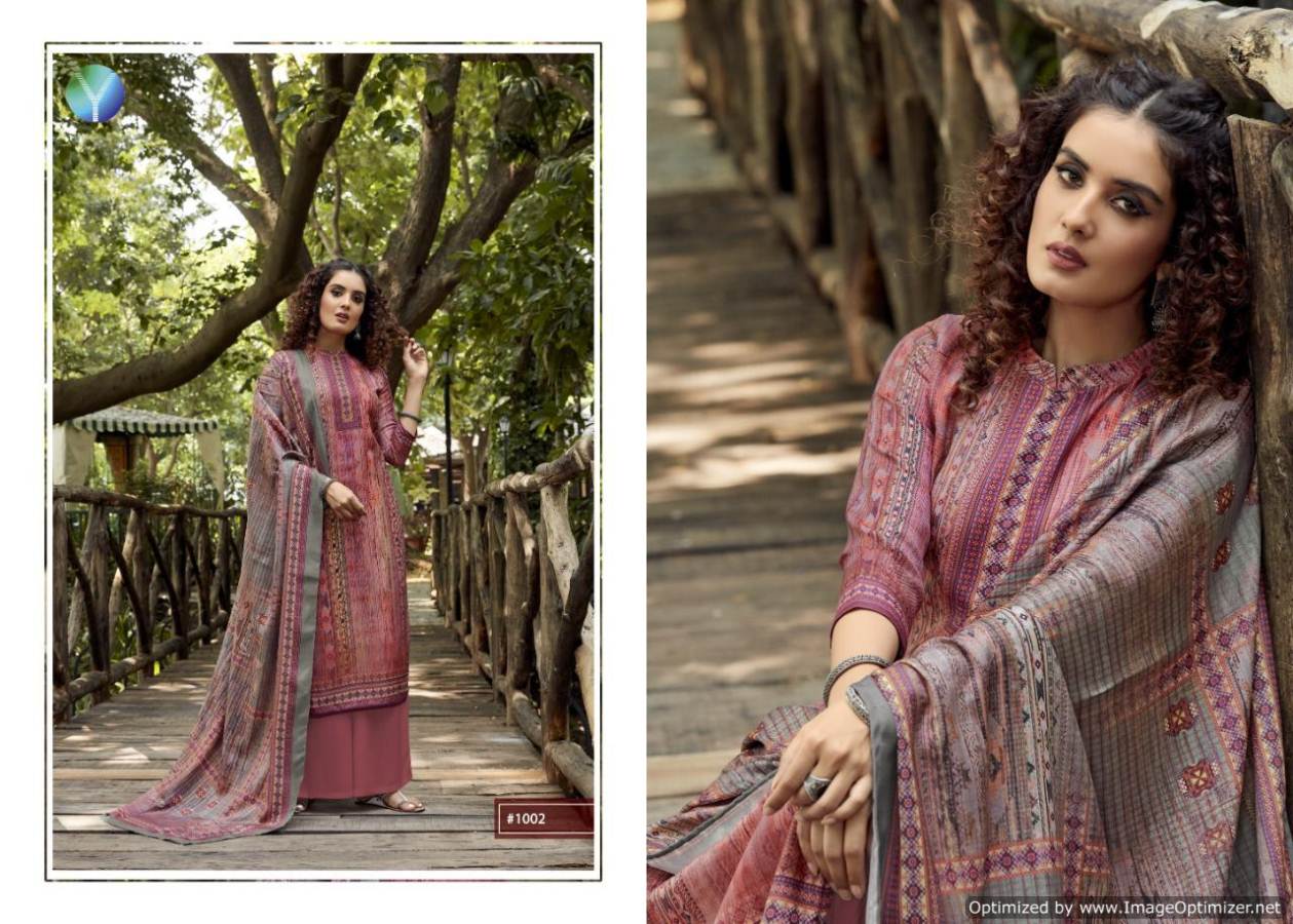Y.c Presents  Winter Vol  1 Designer Dress Material