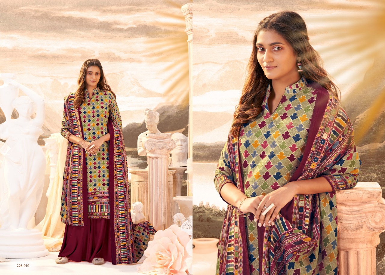 Zulfat Presents Winter Affair Vol 3 Designer Dress Material