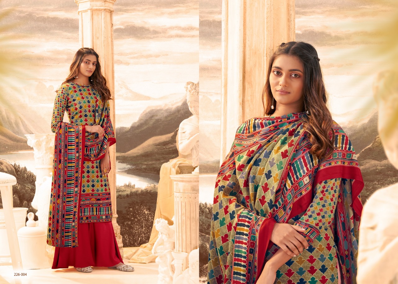 Zulfat Presents Winter Affair Vol 3 Designer Dress Material