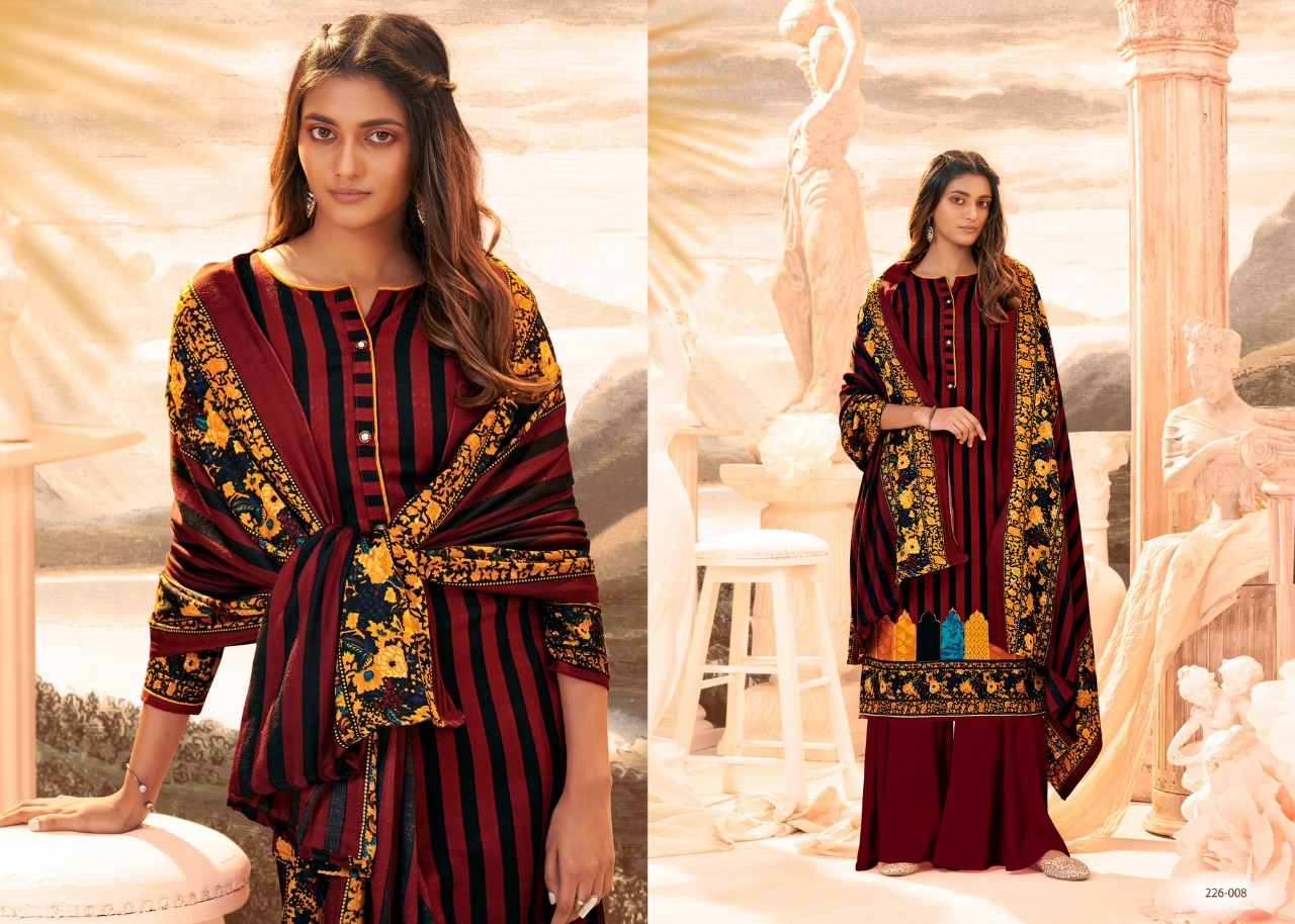 Zulfat Presents Winter Affair Vol 3 Designer Dress Material