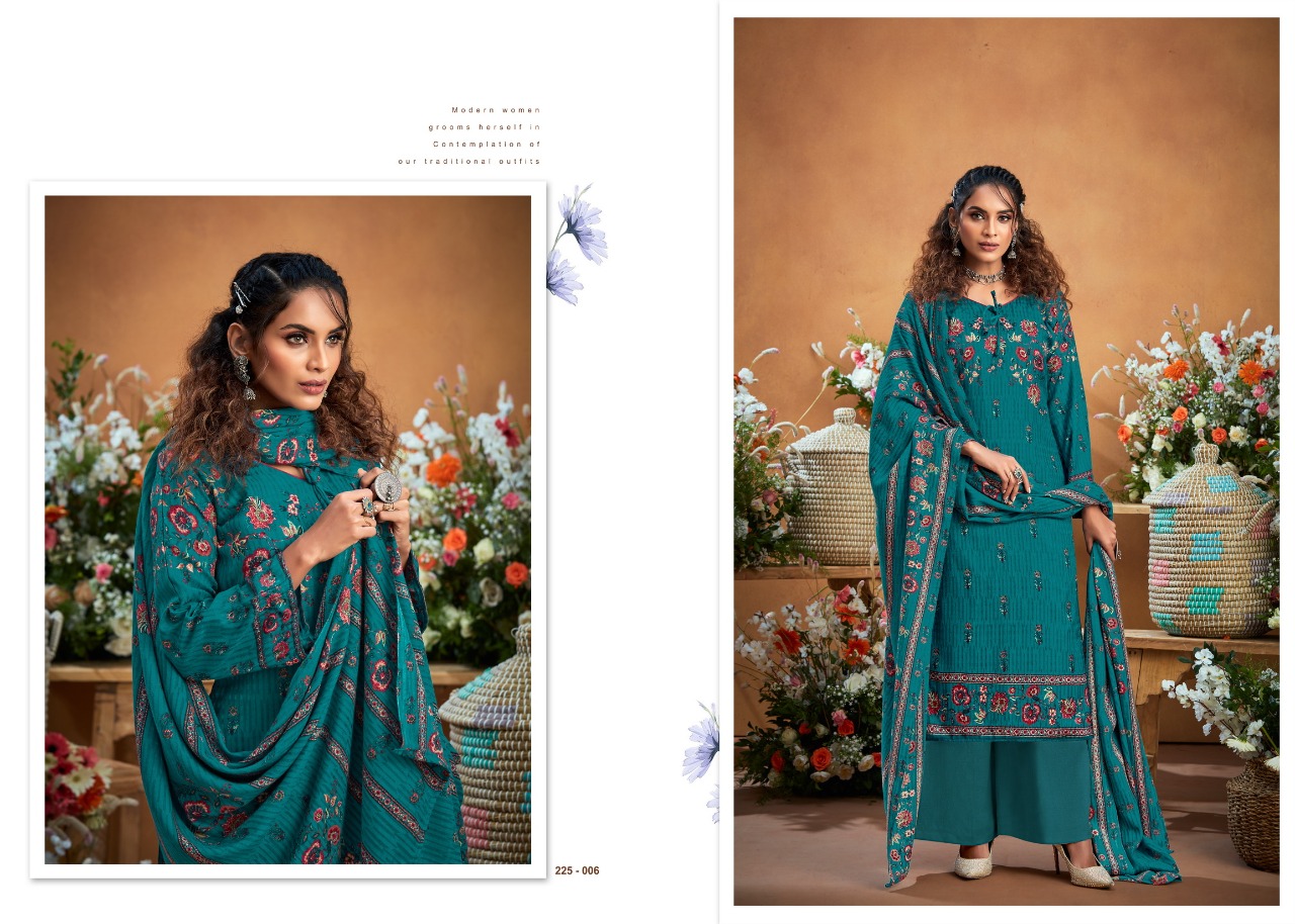 Zulfat Presents Winter Beauty Designer Dress Material