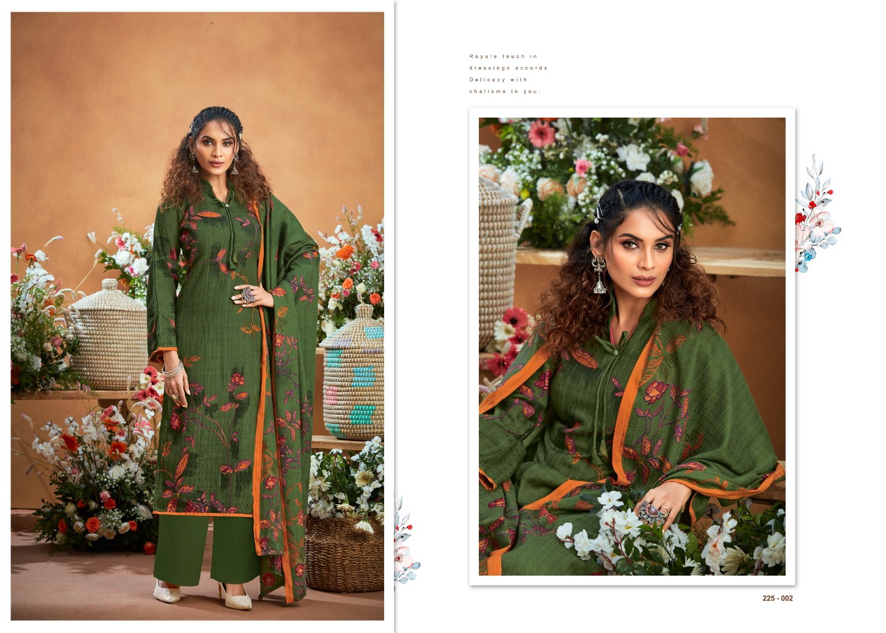 Zulfat Presents Winter Beauty Designer Dress Material