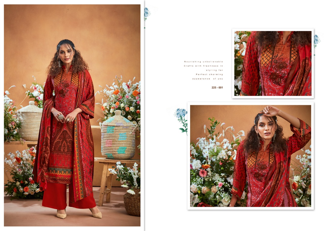 Zulfat Presents Winter Beauty Designer Dress Material