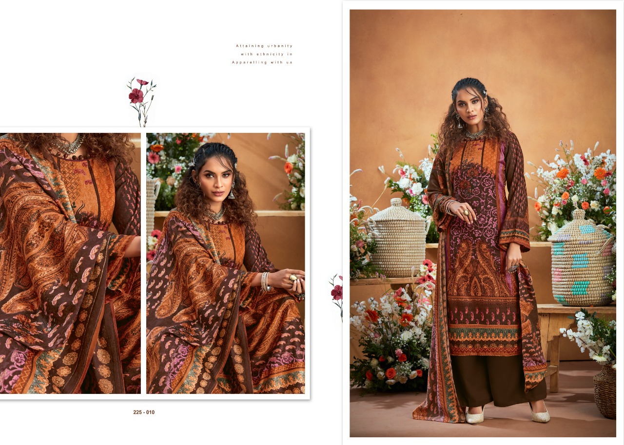 Zulfat Presents Winter Beauty Designer Dress Material