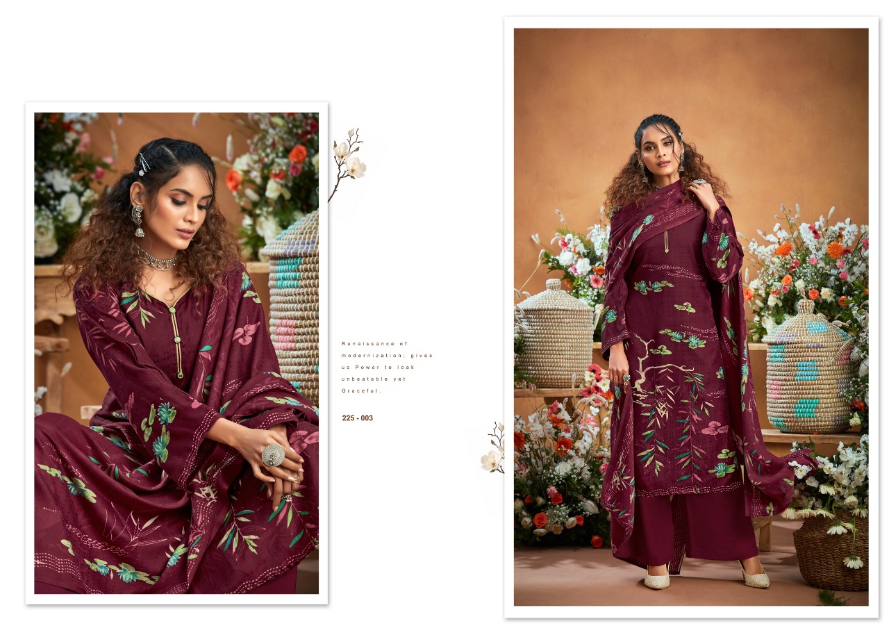Zulfat Presents Winter Beauty Designer Dress Material