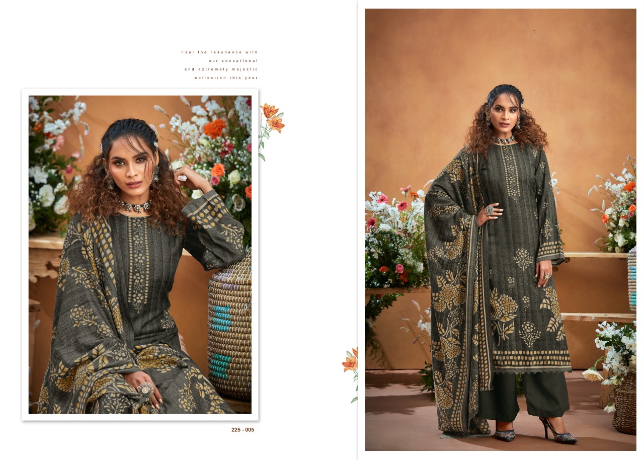 Zulfat Presents Winter Beauty Designer Dress Material