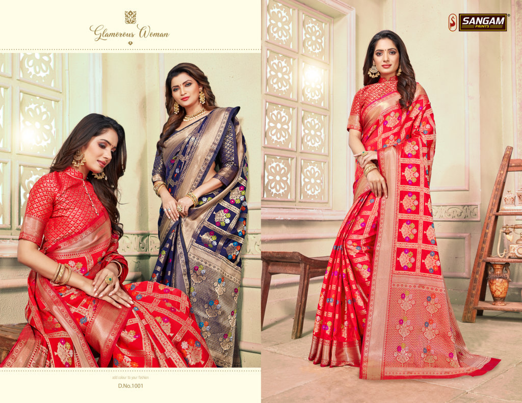 Sangam Presents Anandipuram Handloom Cotton Sarees Collection