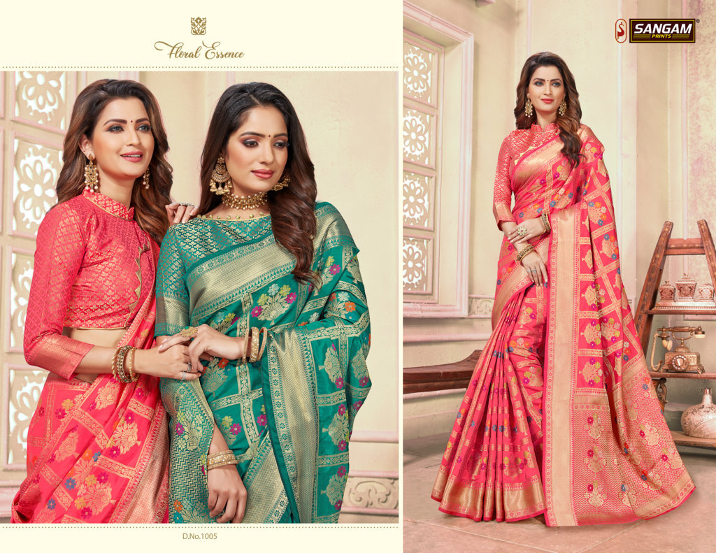 Sangam Presents Anandipuram Handloom Cotton Sarees Collection