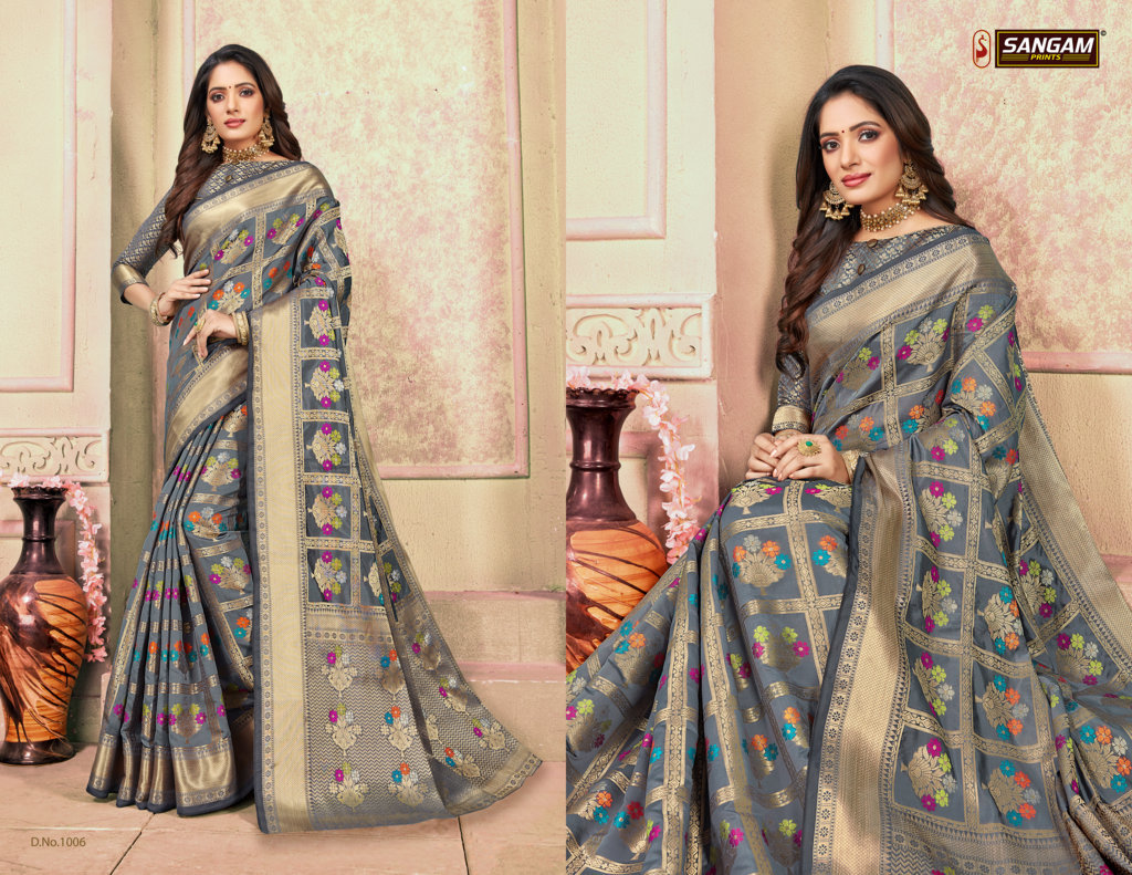 Sangam Presents Anandipuram Handloom Cotton Sarees Collection