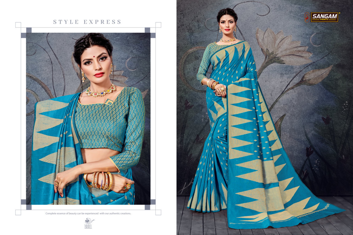 Sangam Natraj Handloom Cotton Sarees