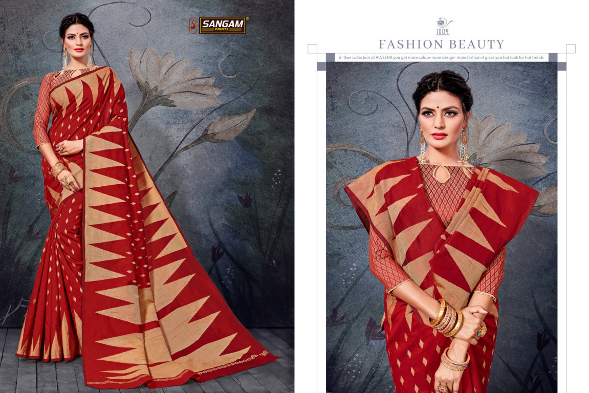 Sangam Natraj Handloom Cotton Sarees