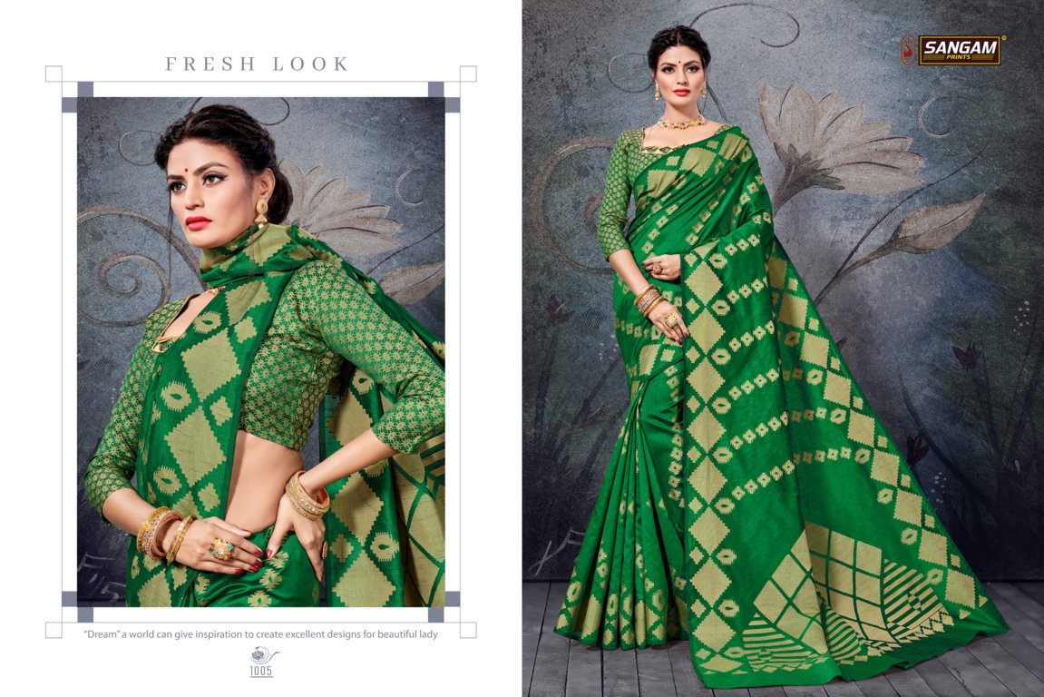 Sangam Natraj Handloom Cotton Sarees