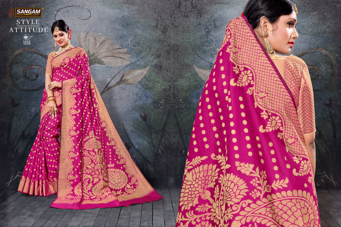 Sangam Natraj Handloom Cotton Sarees
