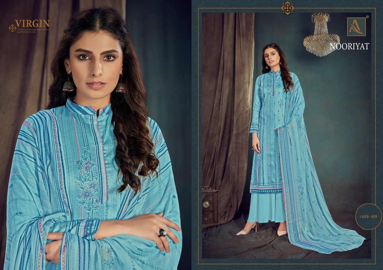 Alok Presents Nooriyat Designer Dress Material