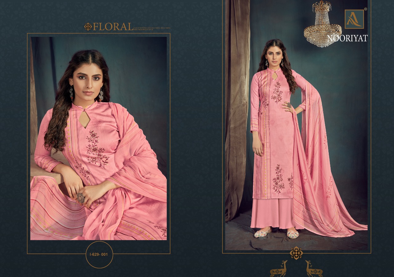 Alok Presents Nooriyat Designer Dress Material