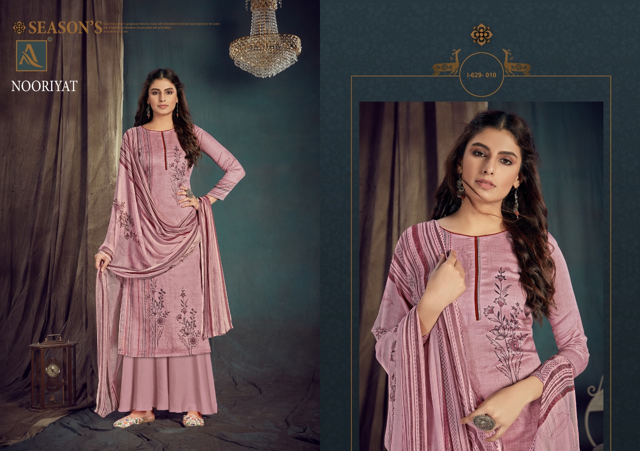 Alok Presents Nooriyat Designer Dress Material