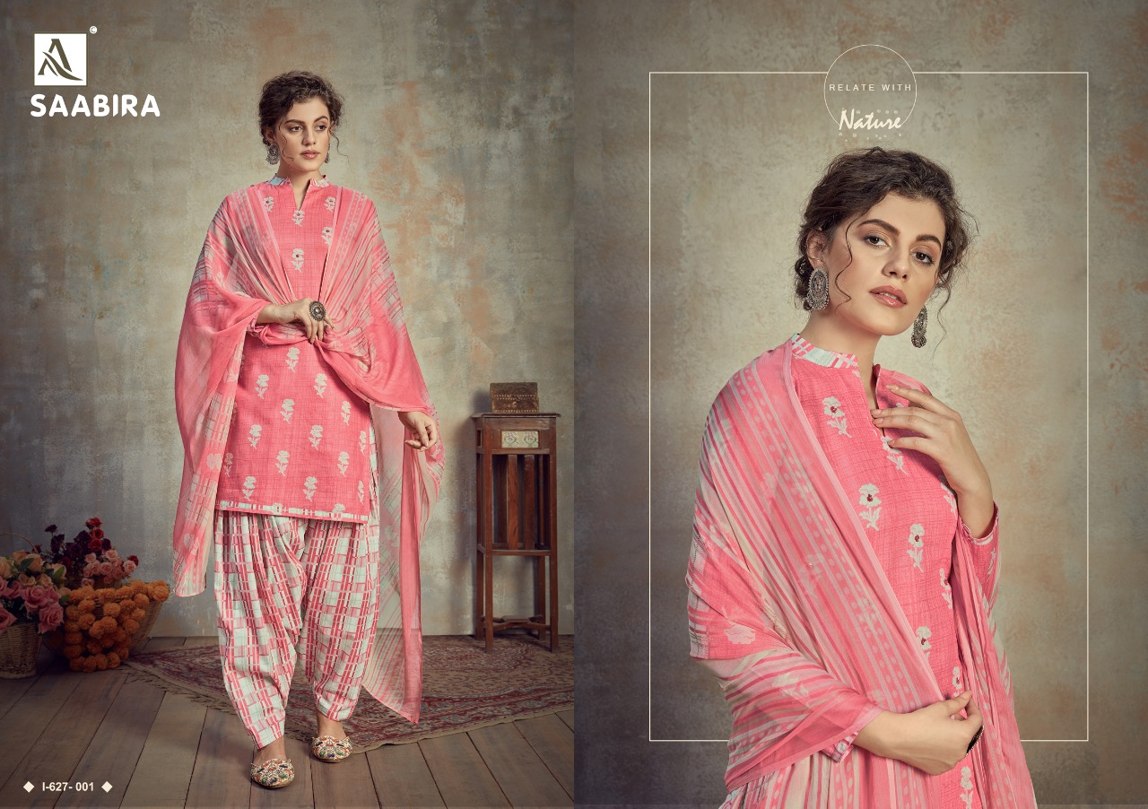 Alok Presents Saabira Designer Dress Material