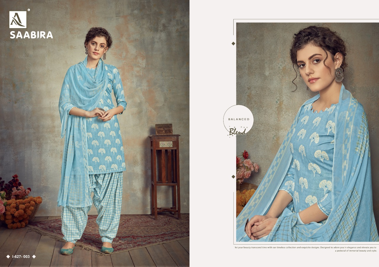 Alok Presents Saabira Designer Dress Material